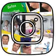 bellair instagram page with botox information